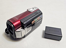 Samsung SMX-F40RN/XAA Digital Camcorder Camera 4GB TESTED WORKS 65X Zoom