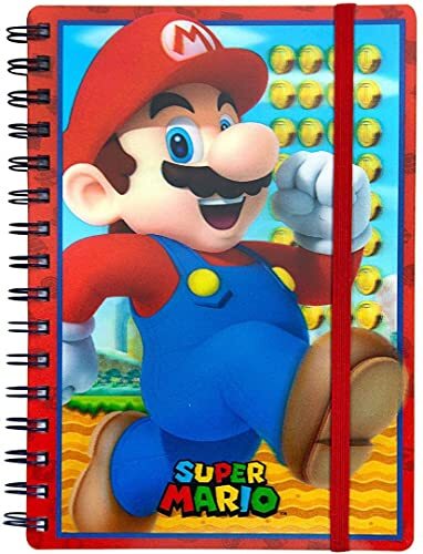 Thumbnail - Super Mario Notizbuch Din A5 Mario 3d Lentikulardruck