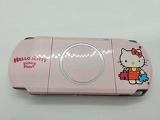 PSP 3000 Sony Blossom Pink Hello Kitty Shell Custom PlayStation Japan Tested