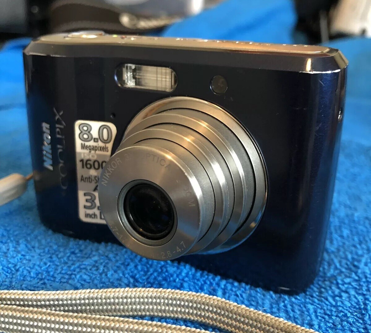 Nikon COOLPIX L18 8.0MP Digital Camera - Blue | eBay