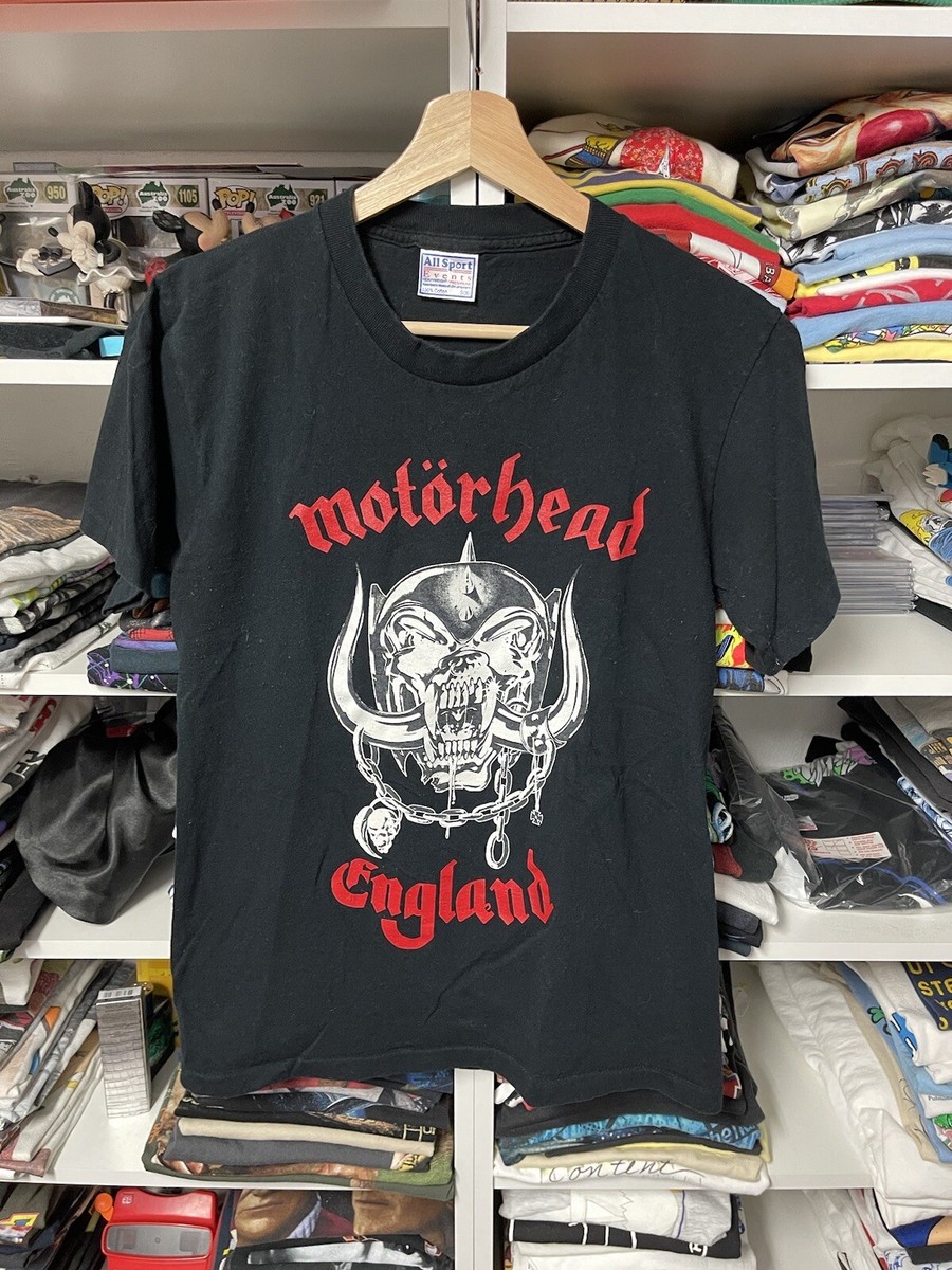 Vintage 90s Motörhead Motorhead England Graphic Metal Band Tee T