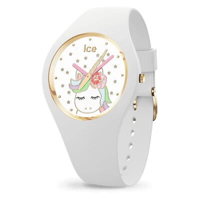 Ice-Watch ICE 018421 Fantasia extra Small Mädchenuhr Silikon weiß neu OHNE BOX 1 - Bild 1 von 2