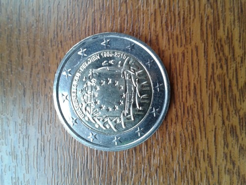 pièce neuve belgique 2 euros