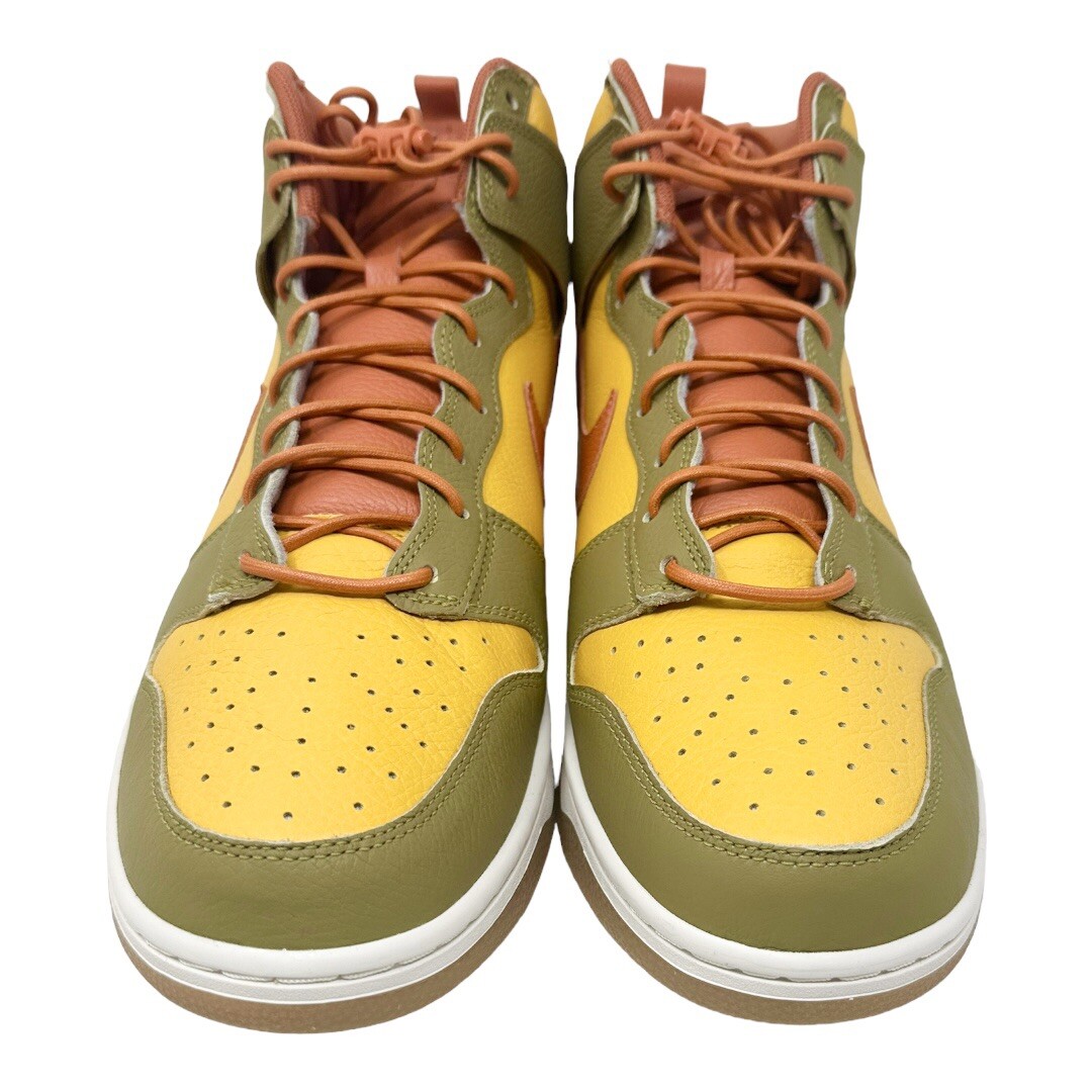 Nike By You Dunk Hi DV2273900 Golden Moss/University Gold/Lt
