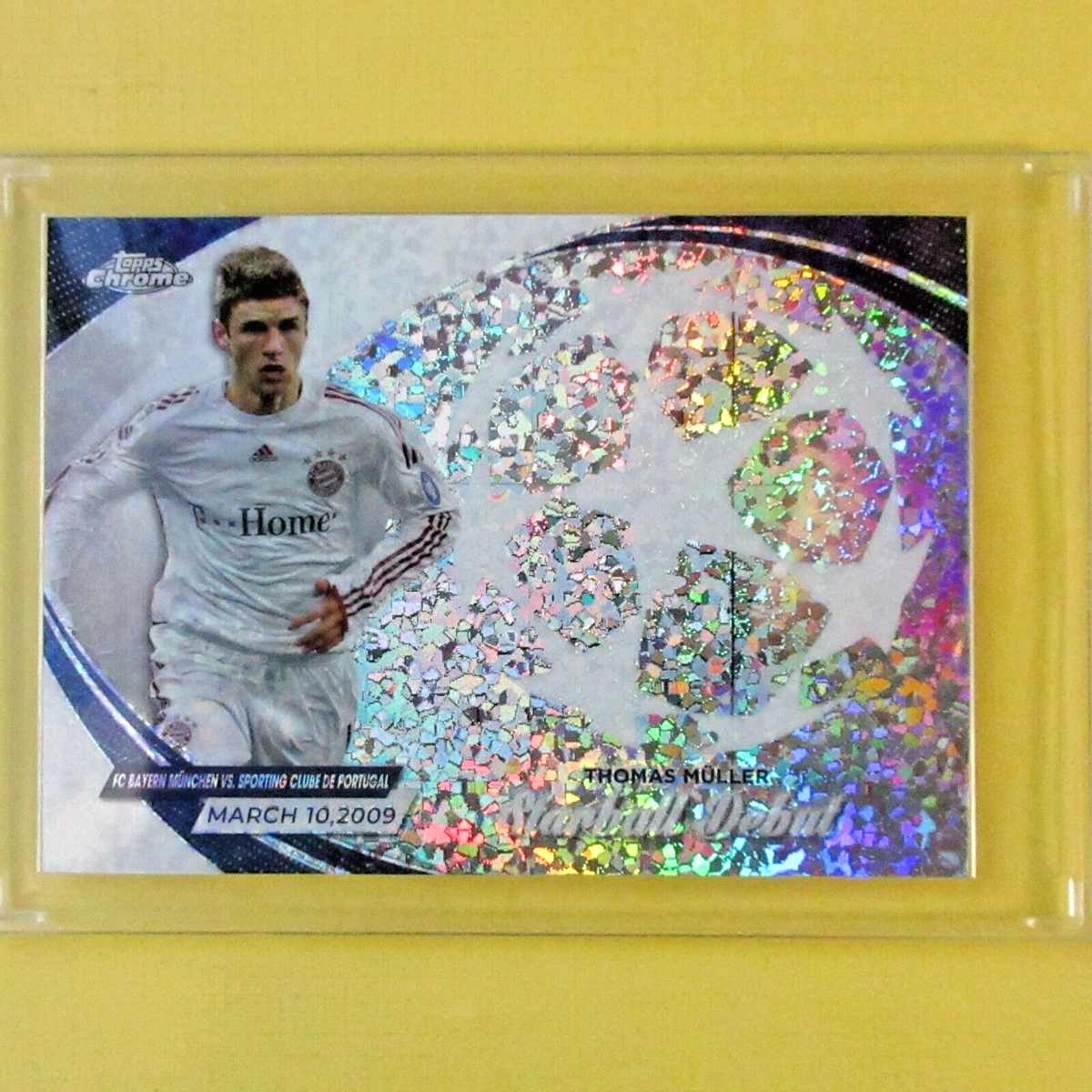 PHIL FODEN 2023-24 Topps Chrome VIOLET SPECKLE REF /299 #84 PHIL FODEN 2023-24 Topps Chrome VIOLET SPECKLE REF /299 #84