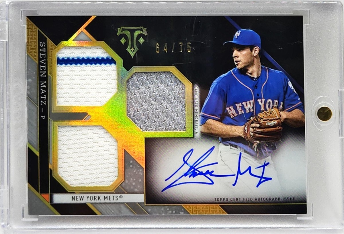 0 Topps Triple Threads Baseball Jumbo Relic game used jersey Unity 