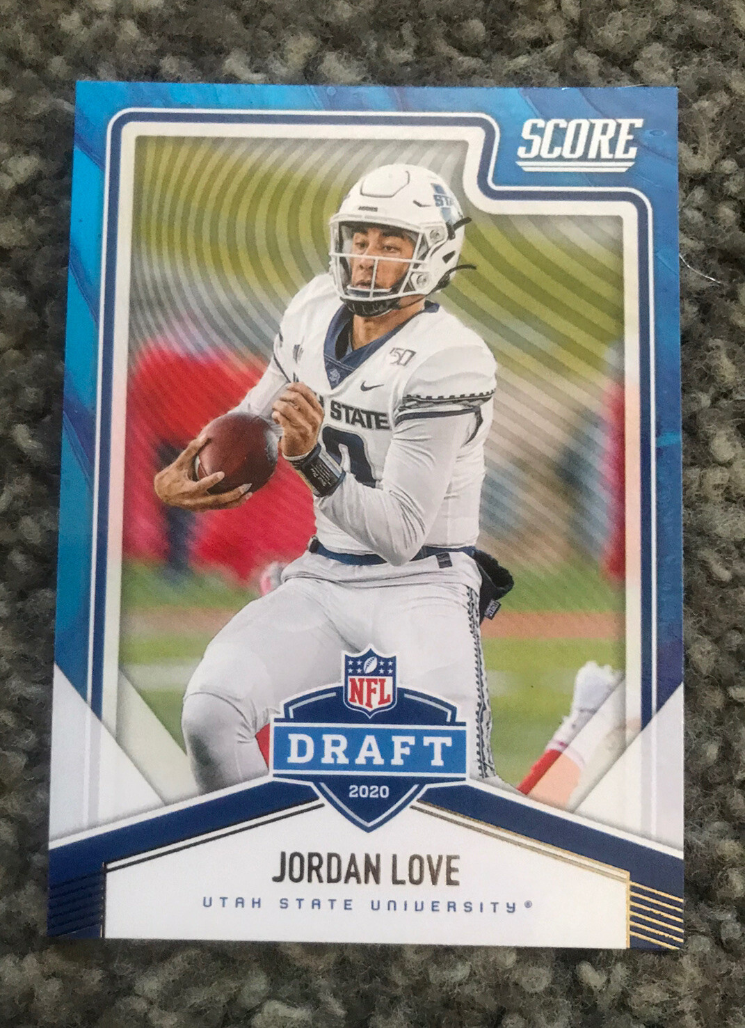 Jordan Love 2020 Score NFL Draft Card