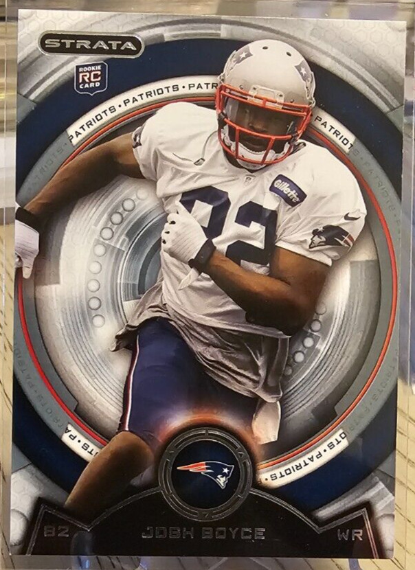 2013 Topps Strata Josh Boyce RC #55 New England Patriots