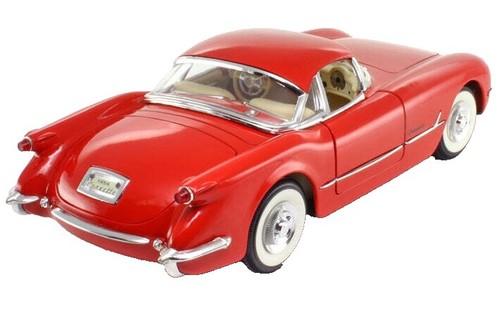 Chevrolet Corvette Cabriolet 1954 – MIRA 1/18 N°6281 – Miniature Métal Collection