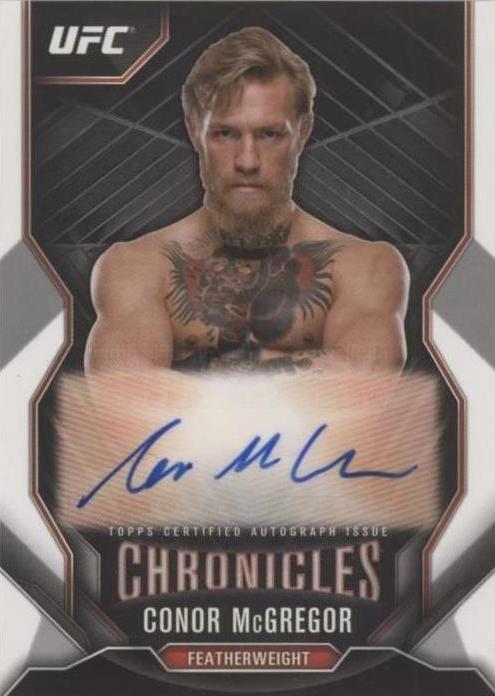 2015 Topps UFC Chronicles - Conor McGregor #CA-CMC for sale | eBay