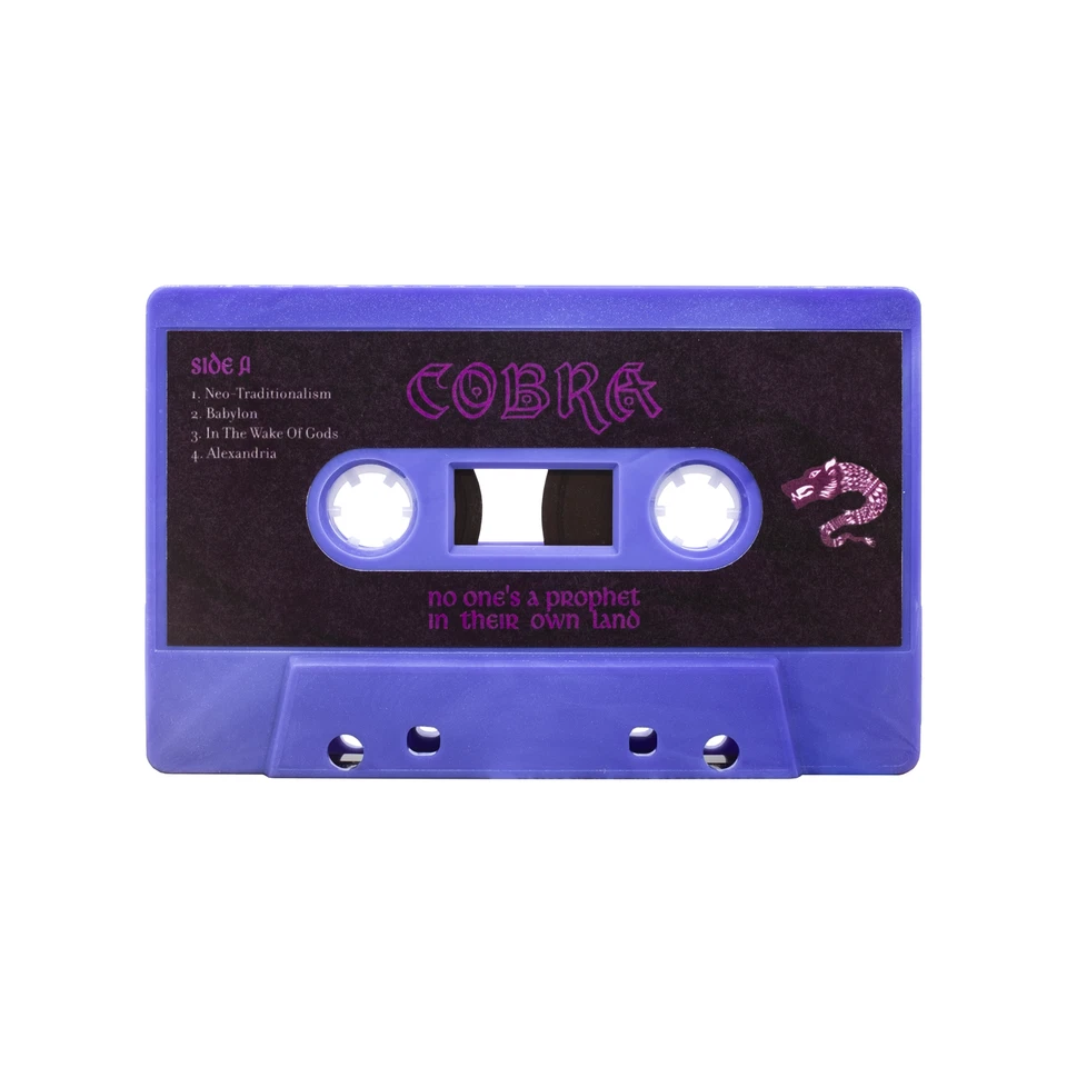 COBRA - No One Is A Prophet In Their Own Land (Vaporwave / Chill Out) Cassette - Image 4 of 4