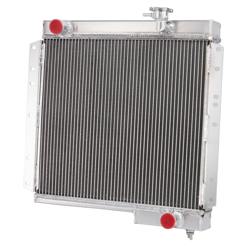 4 Rows Aluminum Radiator For 60-84,83 Toyota Land Cruiser FJ40 FJ45 MT 4.6L 3.9L Foto 3 de 4