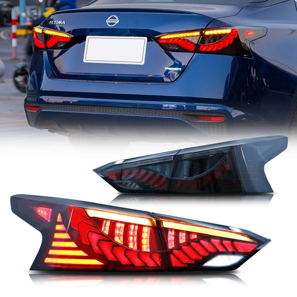 Nissan Altima Blacked Out Tail Lights