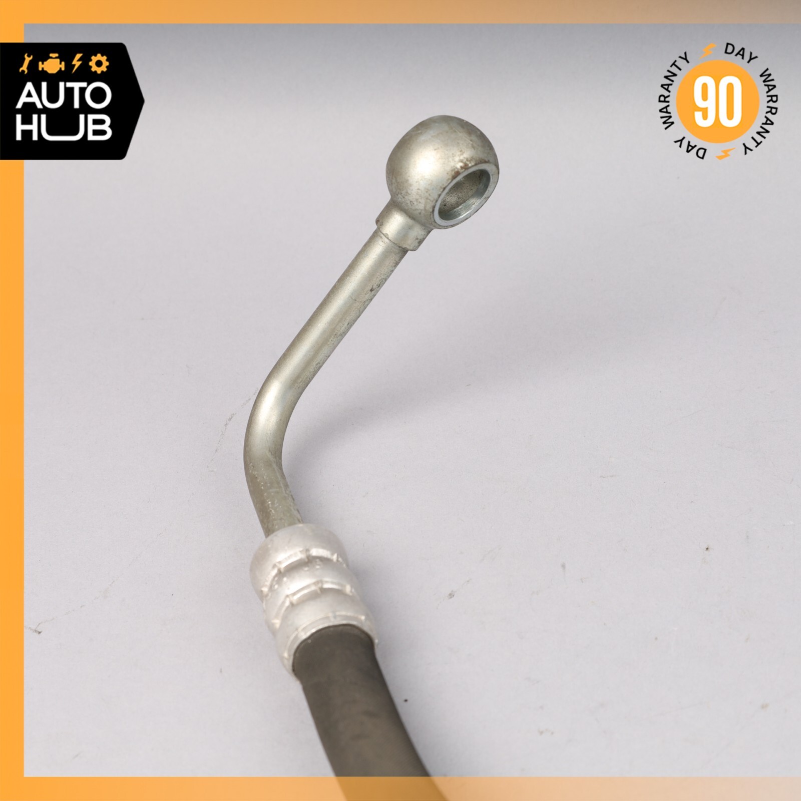 04-11 Maserati Quattroporte M139 Power Steering High Pressure Line Hose Pipe OEM