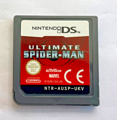 Genuine English Version - ULTIMATE SPIDER-MAN - Cartridge - Nintendo DS - UK PAL