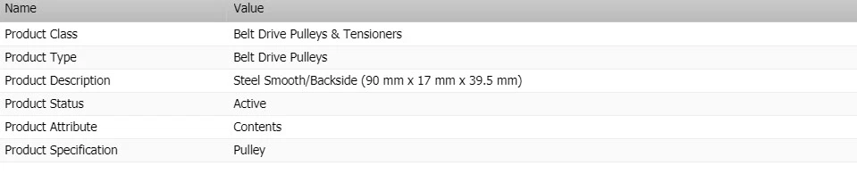 Drive Belt Pulley Gates For 1998 FORD E-350 ECONOLINE V8-7.3L - Image 2 of 4