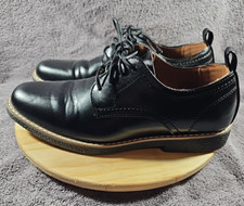 Deer Stags Zander Youth Dress Shoes Size 7M Black Leather Oxford Lace Up
