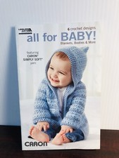 BLANKETS BOOTIES MORE DIGEST SIZE CROCHET PATTERN BOOK ALL FOR BABY