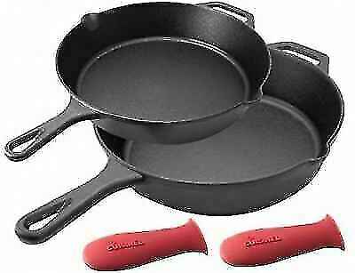 Cuisinel C12610-12 Pre-Seasoned Cast Iron Skillet - 2 Piece (10\/12 inch) for sale online eBay Cuisinel C12610-12 Pre-Seasoned Cast Iron Skillet - 2 Piece (10\/12 inch) for sale online eBay
