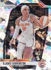 2024 Prizm WNBA DiJonai Carrington  #118 Cracked Ice Sun PWE