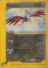 Pokemon - Skarmory - Expedition Base Set 63/165 - Rare - LP on eBay