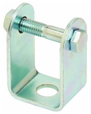 B-Line B593-ZN, Steel, Clevis Swivel with Hex Nut for Beam Clamp, 1pc