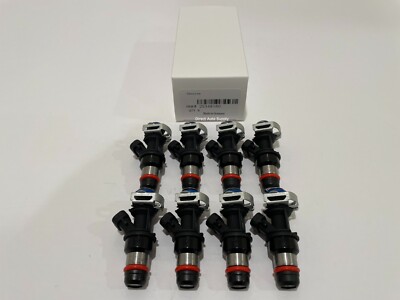 8 OEM NEW 42lb 440cc FUEL INJECTORS 25348180 FOR CHEVROLET GMC MARINE 8.1L V8