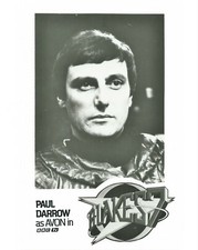 paul darrow blakes 7 promo 10" x 8" Photograph