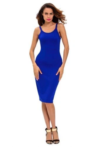 Vestidos de mujer azules Sin marca