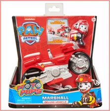 Paw Patrol Moto Pups MARSHALL Deluxe MOTORCYCLE Vehicle + Action Figure 🌟NEW🌟