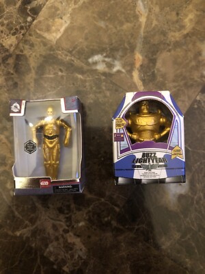 Zuru Mini Brands Lot Of 2 Gold Star Wars 3-CPO & Gold Toy Story Buzz Lightyear