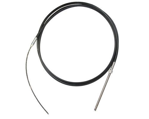 SeaStar Boat Steering Cable Safe-T QC Rotary Design 18 Foot Length Black SSC6218