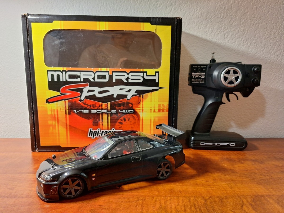 HPI 1/10GPカー ナイトロRS4 フルセット R34スカイラインGTR HPI 1/10GPカー ナイトロRS4 フルセット R34スカイラインGTR