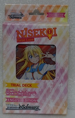 weiss schwarz nisekoi booster box Weiss Schwarz Japanese 
