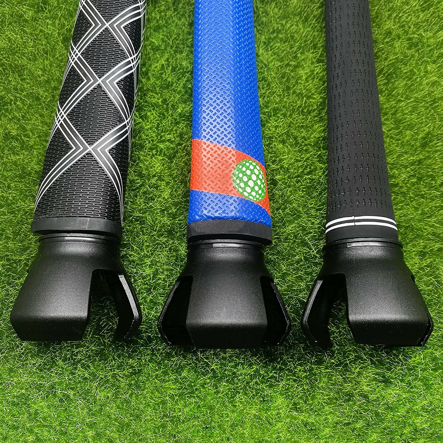 Putter Grip Tool 3-Prong Golf Ball Pick-up Retriever Grabber Claw Sucker