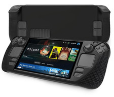 Miruchertter Silicone Cover Compatible with Steam Deck Console All-round Protect