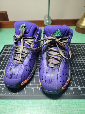 Kobe Bryant Adidas Crazy 1 'All Star' Purple shoes size 9 Men's