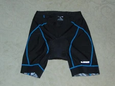 NEW WITHOUT TAGS MEN'S BLONGW BLACK CYCLING BIKE SHORTS  - SIZE XL