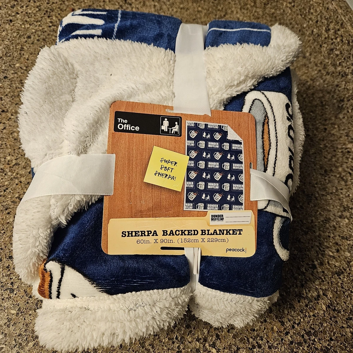Sherpa backed blanket clearance