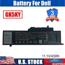 GK5KY Battery For Dell Inspiron 11 3000 3147 3148 3152 Series Inspiron 7000 43Wh