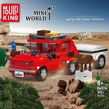 FIAT 126P Classic Car MOC Building Set 393PCS Retro Collectible Toy Gift for Fan