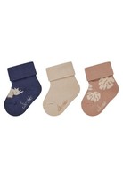 Baby Socken 3Er Pack Nashorn Blau GrößE 0-6 Monate Sterntaler Baumwolle