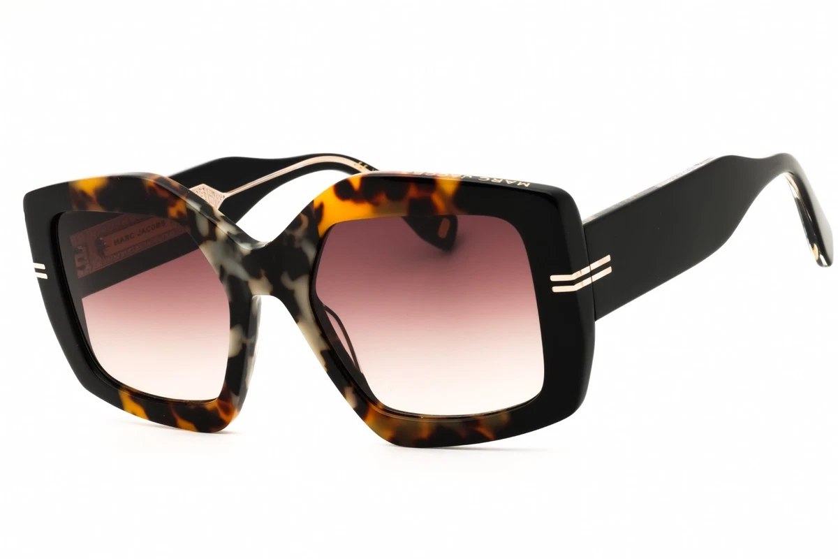 NWOT Marc Jacobs MARC 639/S Oversized Square Sunglasses Blue Gradient CAT 3 Marc Jacobs Polarized Oversize Squared Cat-Eye w/ Gradient  main image 2