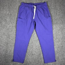 Carhartt Force Essentials C51213 Purple Women's Petite L Scrubs Pants