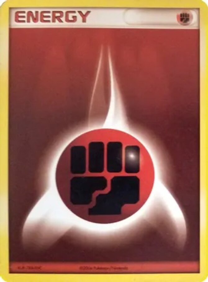 Fighting Energy 2006 Unnumbered (Lp) Pokemon Promos - Energy Pokémon
