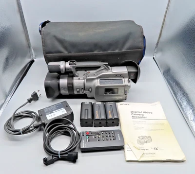 #SE4983# Sony DCR-VX1000E MiniDV Camcorder Digital Video Kamera *bitte lesen* - Bild 1 von 4