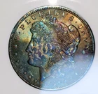 1921-P Morgan Silver Dollar PC!!MS66 Great Toned