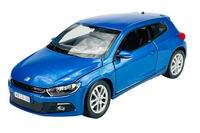 Welly Vw Volkswagen Scirocco Blau 1:24 Die Cast Metal Model Neu Im Kasten 17CM