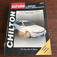 Chilton Auto Repair Manual Saturn L-Series 2000-04 #62370 (PB, 2004)        