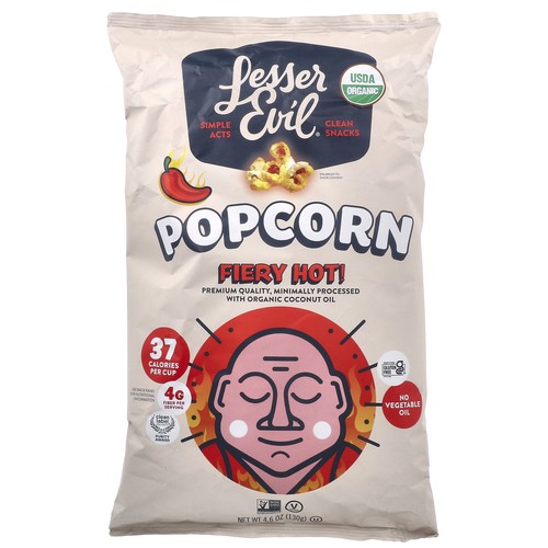 Popcorn, Fiery Hot!, 4.6 oz (130 g)